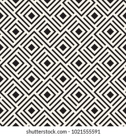 Vector seamless lattice pattern. Modern stylish texture with monochrome trellis. Repeating geometric grid. Simple graphic design background.
