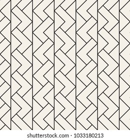 Vector seamless lattice pattern. Modern stylish texture with monochrome trellis. Repeating geometric grid. Simple design background.