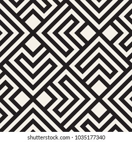 Vector seamless lattice pattern. Modern stylish texture with monochrome trellis. Repeating geometric grid. Simple graphic design background.

