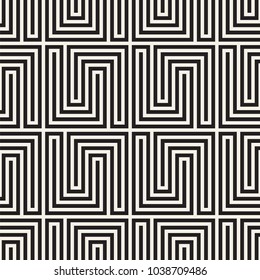 Vector seamless lattice pattern. Modern stylish texture with monochrome trellis. Repeating geometric grid. Simple graphic design background.
