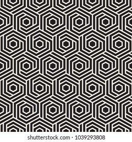 Vector seamless lattice pattern. Modern stylish texture with monochrome trellis. Repeating geometric grid. Simple design background.