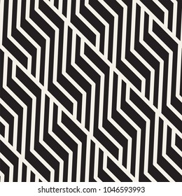 Vector seamless lattice pattern. Modern stylish texture with monochrome trellis. Repeating geometric grid. Simple graphic design background.