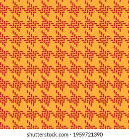 Vector seamless lattice pattern. Modern stylish texture with monochrome trellis. Repeating geometric grid. Simple design background.4.eps