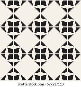Vector seamless lattice pattern. Modern stylish abstract texture. Repeating geometric star shape tiles