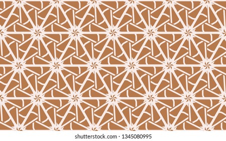 Vector Seamless layout with curved line, illusion triangles. Abstract hipster pattern. For your wallpaper, advert, banner, poster