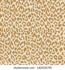 Vector seamless leopard pattern. Trendy background. Template for design, fabric, print.