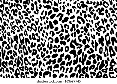 vector of seamless leopard  skin pattern