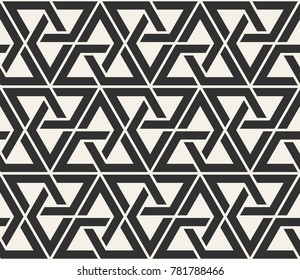 Vector seamless lines pattern. Modern stylish triangle shapes texture. Repeating geometric tiles from striped elements
