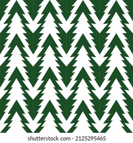 Vector seamless love symbol pattern, with stylish tree