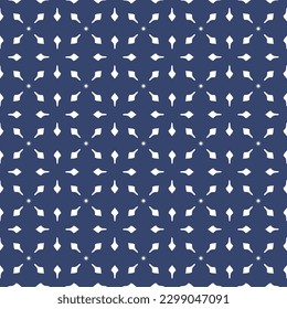 Vector. Seamless mediterranean geometric pattern in patchwork style. Talavera template. Portuguese Azulejo. Turkish decoration. Moroccan mosaic. Spanish porcelain. Ceramic dishes, folk ornament.