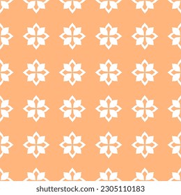 Vector. Seamless mediterranean geometric pattern in patchwork style. Talavera template. Portuguese Azulejo. Turkish decoration. Moroccan mosaic. Spanish porcelain. Ceramic dishes, folk ornament.