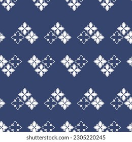 Vector. Seamless mediterranean geometric pattern in patchwork style. Talavera template. Portuguese Azulejo. Turkish decoration. Moroccan mosaic. Spanish porcelain. Ceramic dishes, folk ornament.