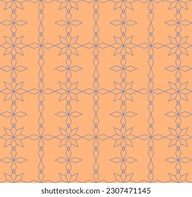 Vector. Seamless mediterranean geometric pattern, ornamental swatches. Talavera template. Portuguese Azulejo. Turkish decoration. Moroccan mosaic. Spanish porcelain. Ceramic dishes, folk ornament.