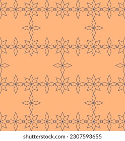 Vector. Seamless mediterranean geometric pattern, ornamental swatches. Talavera template. Portuguese Azulejo. Turkish decoration. Moroccan mosaic. Spanish porcelain. Ceramic dishes, folk ornament.