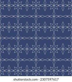 Vector. Seamless mediterranean geometric pattern, ornamental swatches. Talavera template. Portuguese Azulejo. Turkish decoration. Moroccan mosaic. Spanish porcelain. Ceramic dishes, folk ornament.