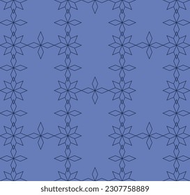 Vector. Seamless mediterranean geometric pattern, ornamental swatches. Talavera template. Portuguese Azulejo. Turkish decoration. Moroccan mosaic. Spanish porcelain. Ceramic dishes, folk ornament.