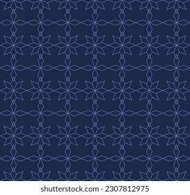 Vector. Seamless mediterranean geometric pattern, ornamental swatches. Talavera template. Portuguese Azulejo. Turkish decoration. Moroccan mosaic. Spanish porcelain. Ceramic dishes, folk ornament.