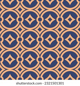 Vector. Seamless mediterranean geometric pattern, ornamental swatches. Talavera template. Portuguese Azulejo. Turkish decoration. Moroccan mosaic. Spanish porcelain. Ceramic dishes, folk ornament.