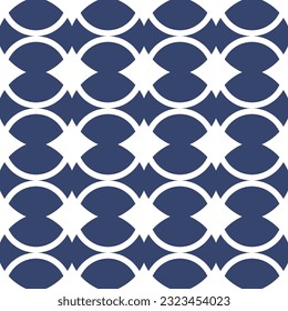 Vector. Seamless mediterranean geometric pattern, ornamental swatches. Talavera template. Portuguese Azulejo. Turkish decoration. Moroccan mosaic. Spanish porcelain. Ceramic dishes, folk ornament.