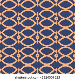 Vector. Seamless mediterranean geometric pattern, ornamental swatches. Talavera template. Portuguese Azulejo. Turkish decoration. Moroccan mosaic. Spanish porcelain. Ceramic dishes, folk ornament.