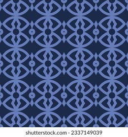 Vector. Seamless mediterranean geometric pattern, ornamental swatches. Talavera template. Portuguese Azulejo. Turkish decoration. Moroccan mosaic. Spanish porcelain. Ceramic dishes, folk ornament.