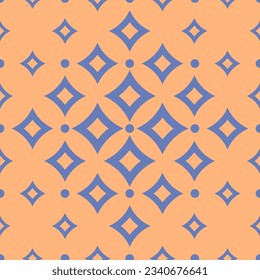 Vector. Seamless mediterranean geometric pattern, ornamental swatches. Talavera template. Portuguese Azulejo. Turkish decoration. Moroccan mosaic. Spanish porcelain. Ceramic dishes, folk ornament.