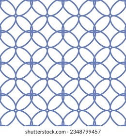 Vector. Seamless mediterranean geometric pattern, ornamental swatches. Talavera template. Portuguese Azulejo. Turkish decoration. Moroccan mosaic. Spanish porcelain. Ceramic dishes, folk ornament.