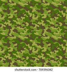 Patrón de camuflaje militar sin fisuras de vectores. Fondo abstracto vectorial transparente