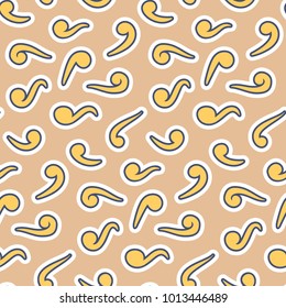 Vector seamless minimalist ethnic print. Background for textile or book covers, manufacturing, wallpapers, print, gift wrap.
