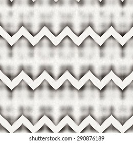 Vector seamless minimalistic monochrome geometrical pattern of dots