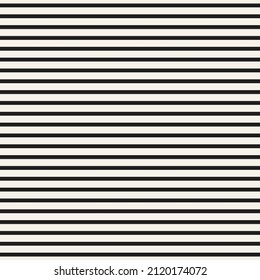 Vector seamless minimalistic stripes pattern. Repeating geometric simple lines texture. Stylish monochrome background design.