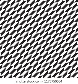 Vector seamless models. Modern stylish texture. Composition from regularly repeating geometrical element. Monochrome, simple. Vector illustrations.
