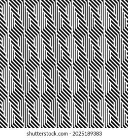 Vektornahtlose Modelle. Moderne, stilvolle Textur. Zusammensetzung aus regelmäßig wiederholtem geometrischem Element. Einfarbig, einfach. Vektorgrafiken.