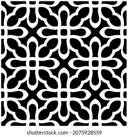 Vektornahtlose Modelle. Moderne, stilvolle Textur. Zusammensetzung aus regelmäßig wiederholtem geometrischem Element. Einfarbig, einfach. Vektorgrafiken.