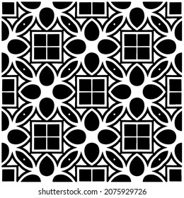 Modelos vectoriales sin fisuras. Textura moderna y elegante. Composición a partir de elementos geométricos que se repiten regularmente. Monocromo, simple. Ilustraciones vectoriales.