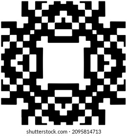 Vector seamless models. Modern stylish texture. Composition from regularly repeating geometrical element. Monochrome, simple. Vector illustrations.