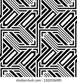 Vector Seamless Models Modern Stylish Texture Stock Vector (Royalty ...