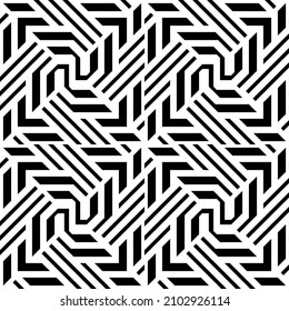 Modelos vectoriales sin fisuras. Textura moderna y elegante. Composición a partir de elementos geométricos que se repiten regularmente. Monocromo, simple. Ilustraciones vectoriales.
