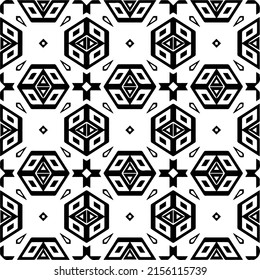 Vector seamless models. Modern stylish texture. Composition from regularly repeating geometrical element. Monochrome, simple. Vector illustrations.