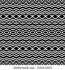 Vector seamless models. Modern stylish texture. Composition from regularly repeating geometrical element. Monochrome, simple. Vector illustrations.