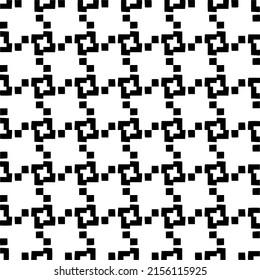 Modelos vectoriales sin fisuras. Textura moderna y elegante. Composición a partir de elementos geométricos que se repiten regularmente. Monocromo, simple. Ilustraciones vectoriales.
