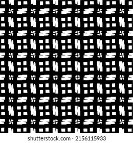 Vector seamless models. Modern stylish texture. Composition from regularly repeating geometrical element. Monochrome, simple. Vector illustrations.
