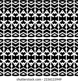 Vector seamless models. Modern stylish texture. Composition from regularly repeating geometrical element. Monochrome, simple. Vector illustrations.