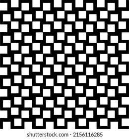 Vector seamless models. Modern stylish texture. Composition from regularly repeating geometrical element. Monochrome, simple. Vector illustrations.
