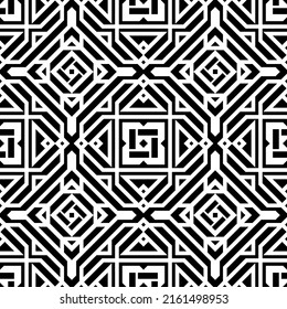 Modelos vectoriales sin fisuras. Textura moderna y elegante. Composición a partir de elementos geométricos que se repiten regularmente. Monocromo, simple. Ilustraciones vectoriales.