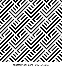 Vektornahtlose Modelle. Moderne, stilvolle Textur. Zusammensetzung aus regelmäßig wiederholtem geometrischem Element. Einfarbig, einfach. Vektorgrafiken.