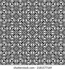 Modelos vectoriales sin fisuras. Textura moderna y elegante. Composición a partir de elementos geométricos que se repiten regularmente. Monocromo, simple. Ilustraciones vectoriales.