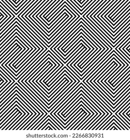 Modelos vectoriales sin fisuras. Textura moderna y elegante. Composición a partir de elementos geométricos que se repiten regularmente. Monocromo, simple. Ilustraciones vectoriales.