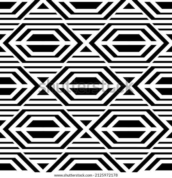 Vector Seamless Models Modern Stylish Texture Stock Vector (Royalty ...