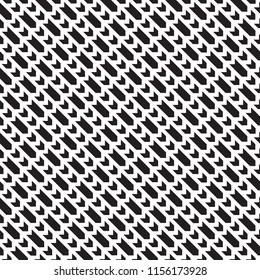 Vector seamless models. Modern texture from regularly repeating geometrical elements. Monochrome, linear, simple. Wall-paper for the press. Vector illustrations.